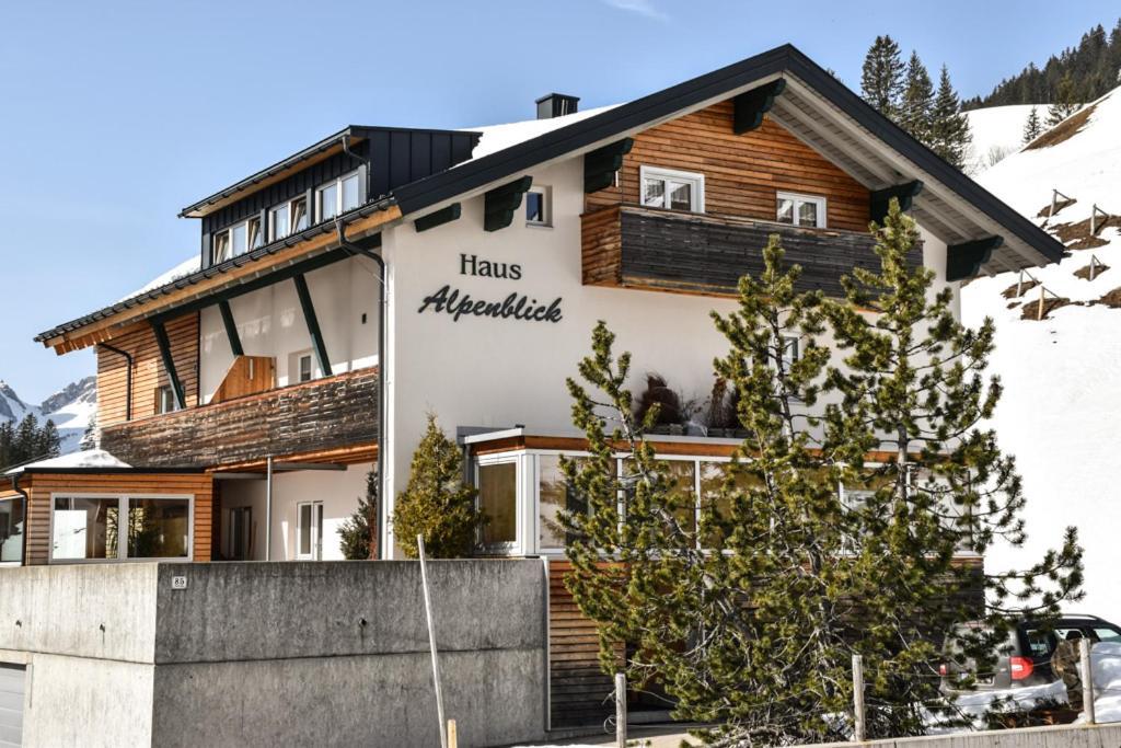Haus Alpenblick Apartment Schroecken Luaran gambar