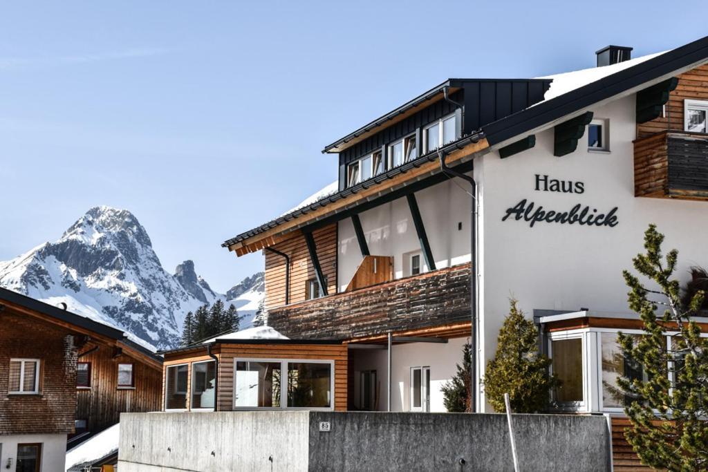Haus Alpenblick Apartment Schroecken Luaran gambar